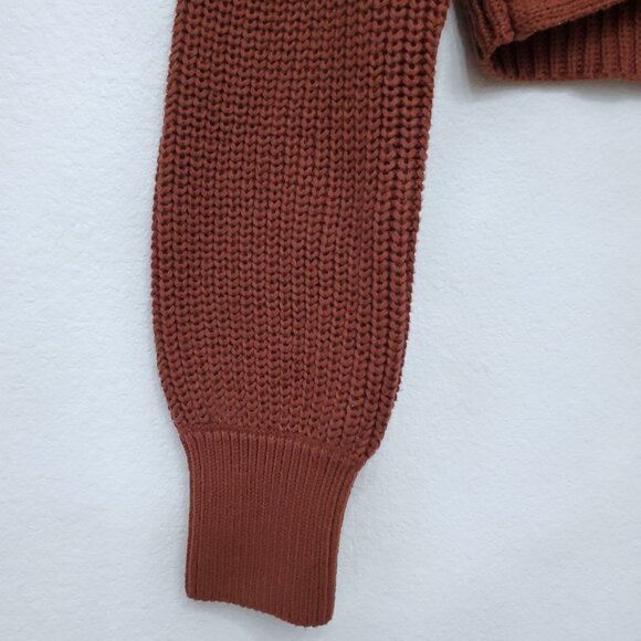 Free People Emilie Sweater Set in Cherry Cola Size XS - NWT - Picture 5 of 13